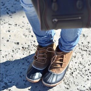 Sorel Out and About Duck Boot (elk, size 12)